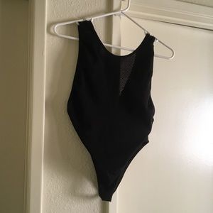 Black leotard